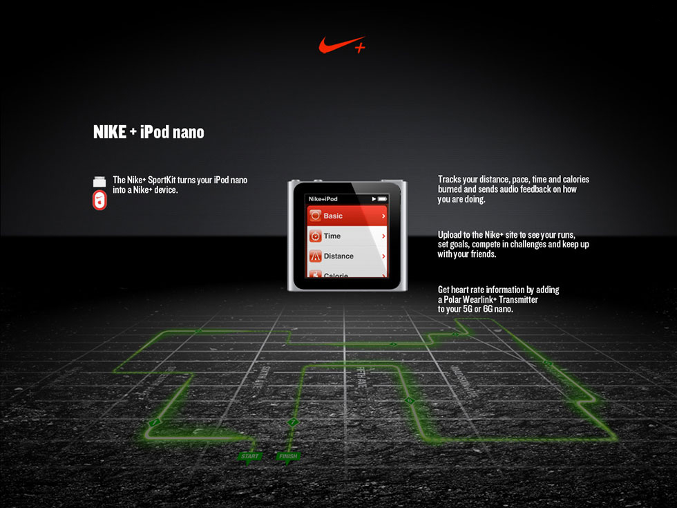 Nike+ iPad Tool