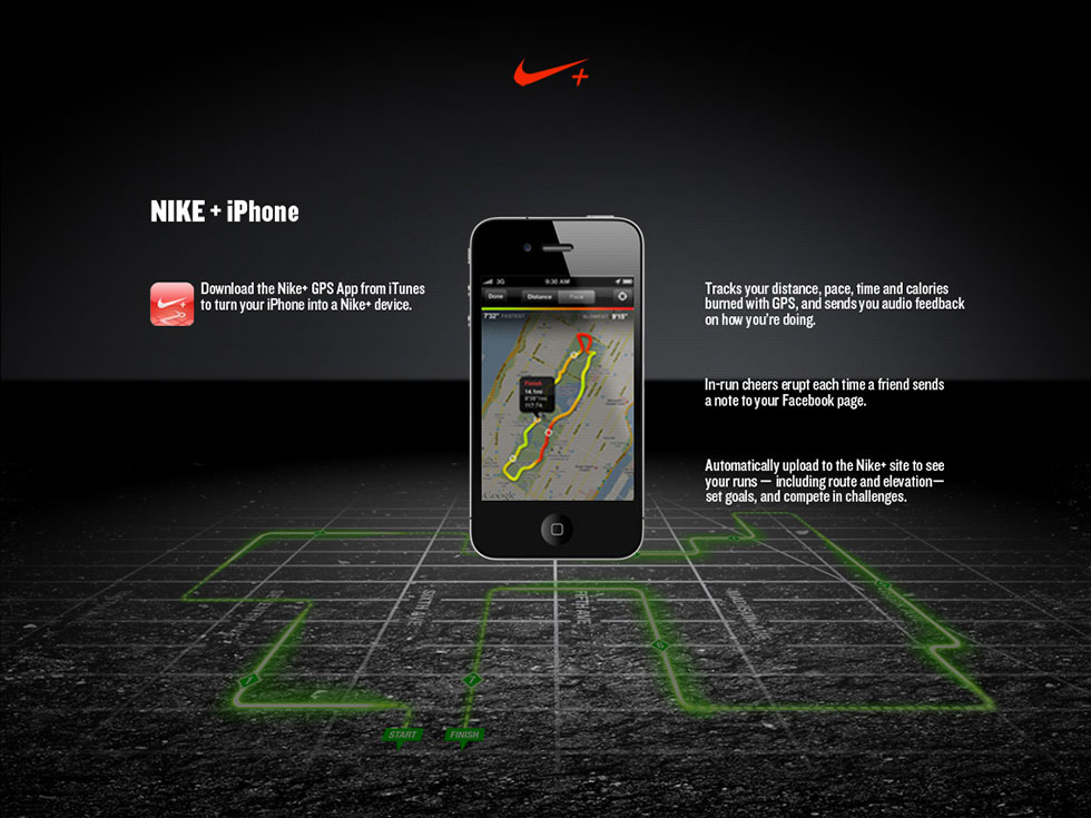 Nike+ iPad Tool