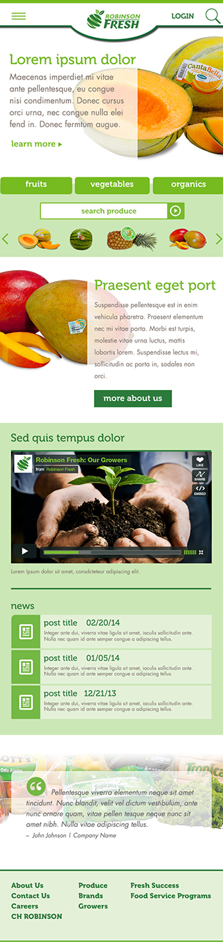 Robinson Fresh Mobile Version 03